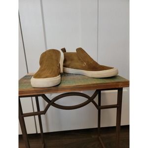 Seavees Women's 10 Huntington Middie Suede Khaki Sneakers